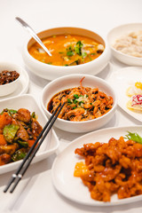 Repas traditionnel en Chine