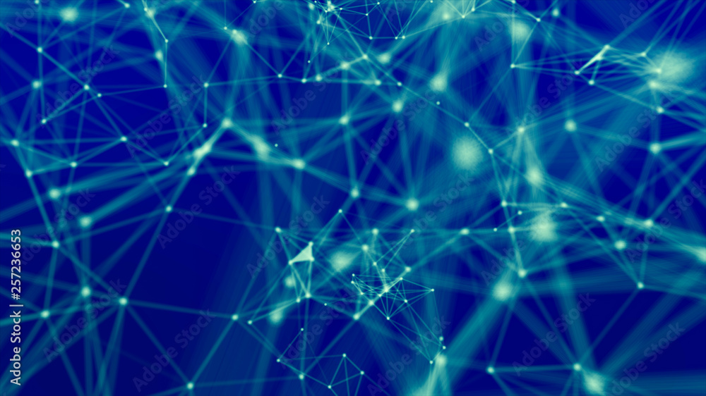 Poster blurry abstract 3d abstract background network concept . future backgroundtechnology concept. 3d lan