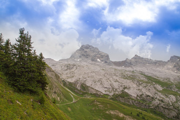 Fototapeta premium Montagne - Pointe Percée
