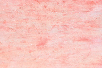 Light texture with cracled coral and white paint, shabby chic surface