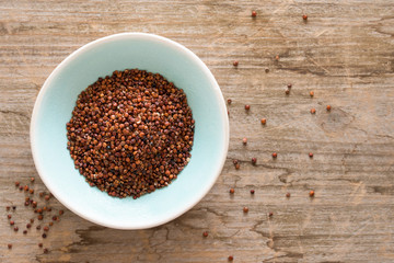 Red Quinoa in a Bowl