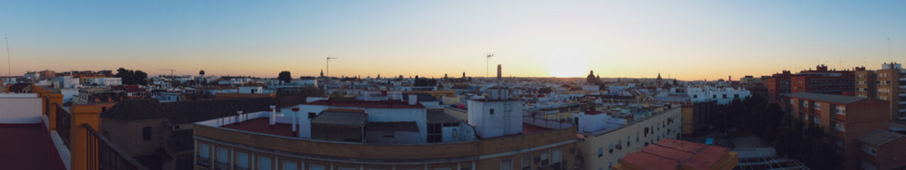 Panoramic view of Seville