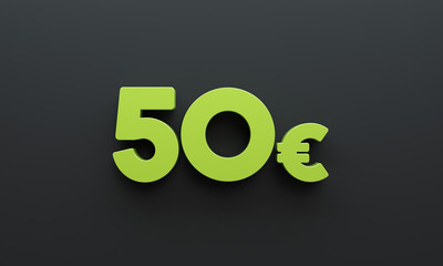 Ultra Pack green letters. 50€.