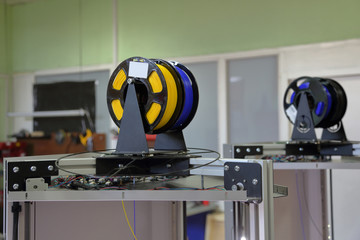 Special professional equipment for programmable 3D printing