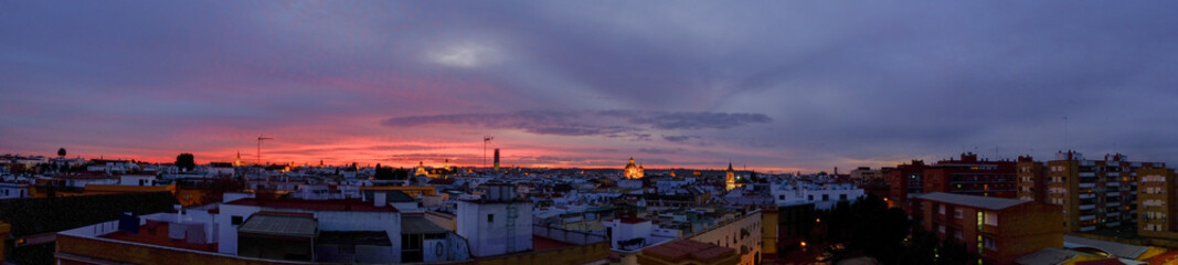 Panoramic view of seville