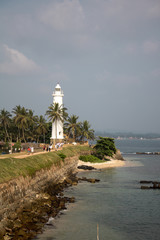 Fototapeta na wymiar lighthouse on the island