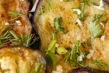 fried eggplant
