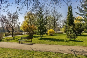 Colourful park