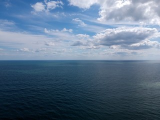 sea and blue sky