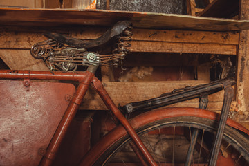 Lake Malawi Post Office and Delivery Bicycle 