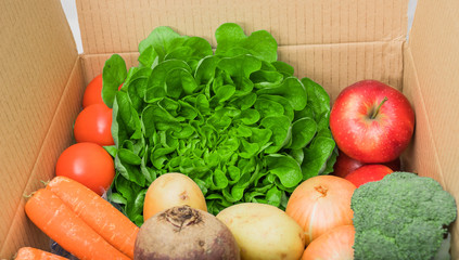 Fresh fruits and vegetables .Fresh fruits vegetables.