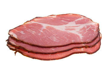 meat isolated on white background