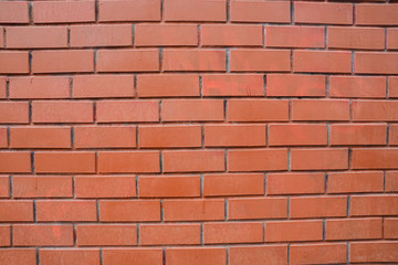 Texture of a painted brick wall.