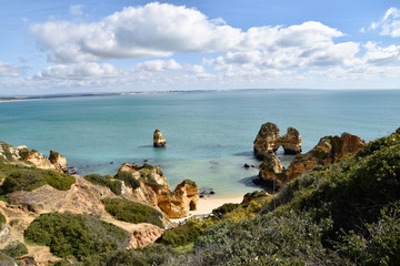 Algarve Küste in Portugal Lagos, Faro, Albufeira