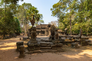 Fototapeta premium Banteay Kdei temple in the Angkor Area near Siem Reap. Cambodia