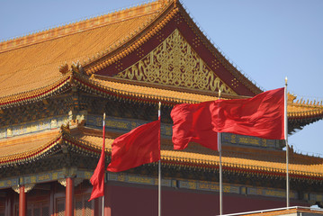 Chinese red flags