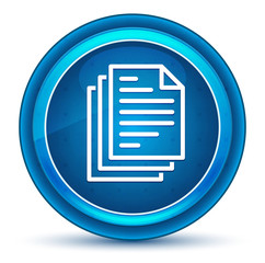 Page documents icon eyeball blue round button