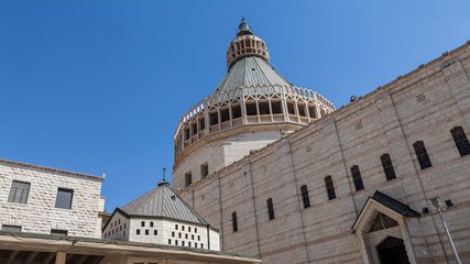 The Basilica of the Annunciation in Nazareth