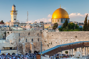 Nice view of the the Western Wall