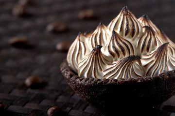 coffee curd tart