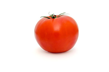 Tomato isolated on white