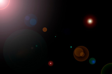 Abstract background with a light spots. Imitation space