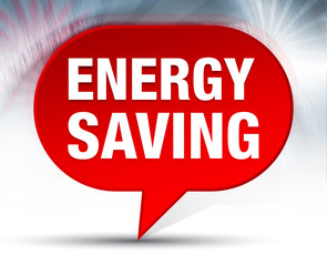 Energy Saving Red Bubble Background