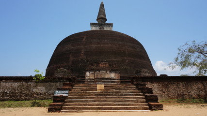 Big Pagoda at Polonnaruwa.