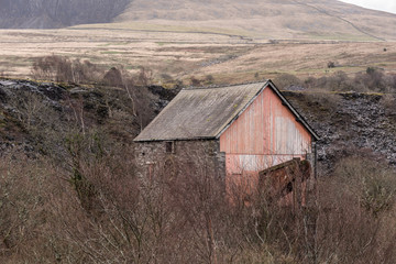 Cornish Beam Engine at Dorothea Slate Quarry, Nantlle Valley, Wales, UK