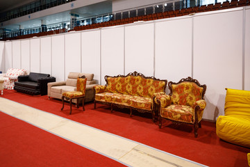 furniture, plumbing and finishing materials are sold in a furniture store
