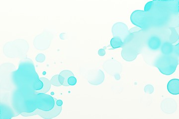 colorful mixing on a paper