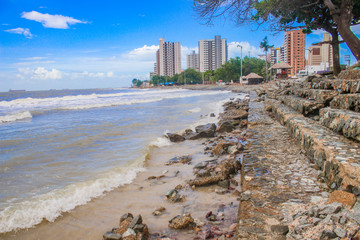 Praia Ponta da Areia, São Luis, Maranhão - Brasil