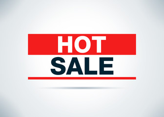 Hot Sale Abstract Flat Background Design Illustration