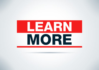 Learn More Abstract Flat Background Design Illustration