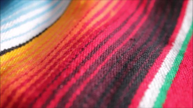Mexican poncho Mexico background blanket rug fiesta traditional serape  cinco de mayo poncho with stripes copy space