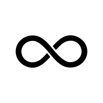 Infinity Icon. Vector