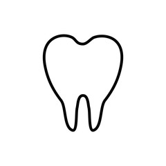 Tooth icon vector illustration