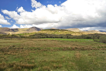 Fototapeta na wymiar Countryside Landscape in Kerry, Ireland