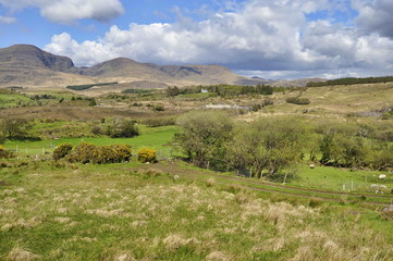 Countryside Landscape in Kerry, Ireland