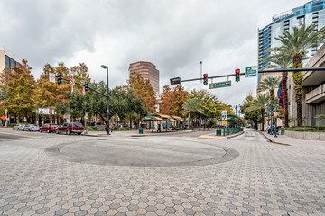 ORLANDO, FLORIDA, USA - DECEMBER, 2018: Central Boulevard.