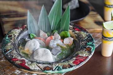 Caldo de piedra