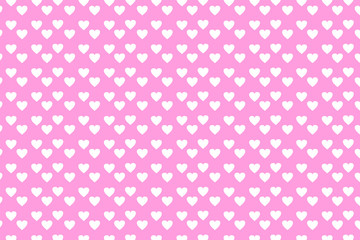 Vector background with hearts.
