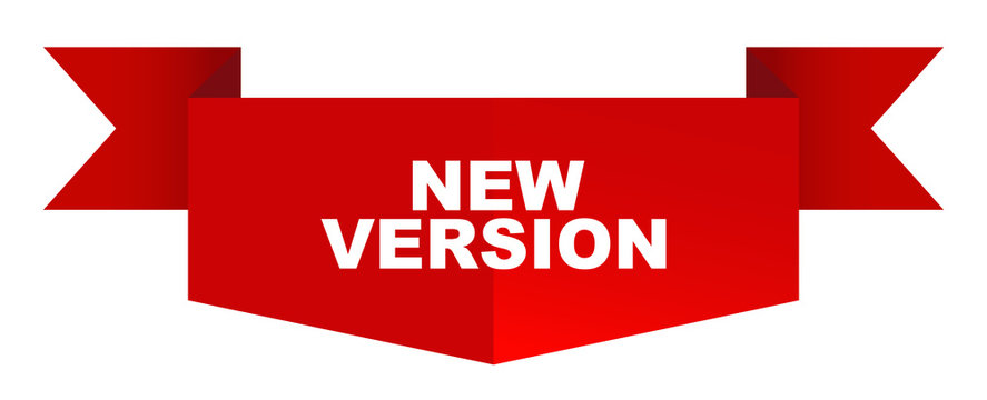 red vector banner new version