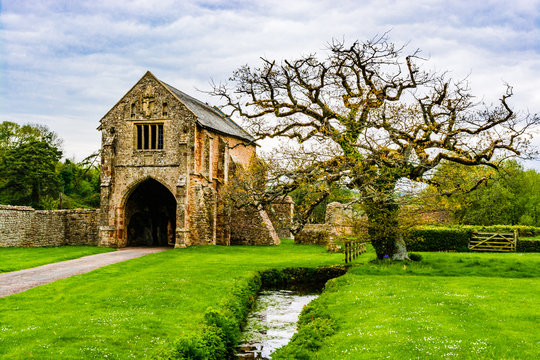 Ruins of Cleeve Abbey in Washford, Somerset, England, UK
