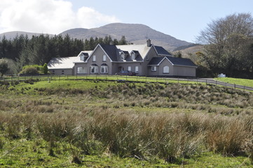 House in Countryside of Ireland