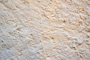 cracked color on a wall outside