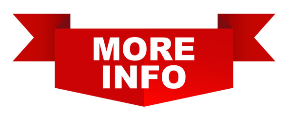 red vector banner more info