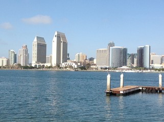 Fototapeta premium san diego skyline