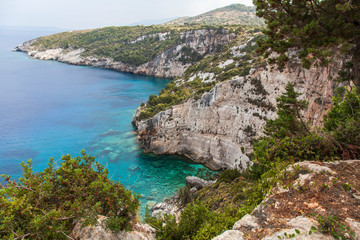 One of the amazing views of the island of Zakynthos, Greece