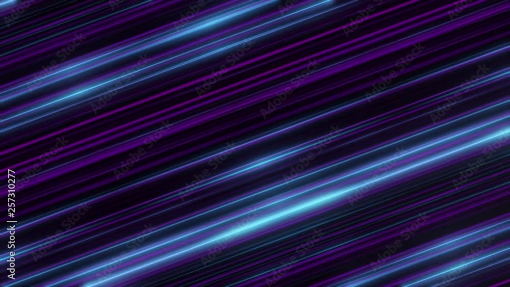 Poster abstract animation of colorful blue and purple rays rotation. psychedelic abstraction.